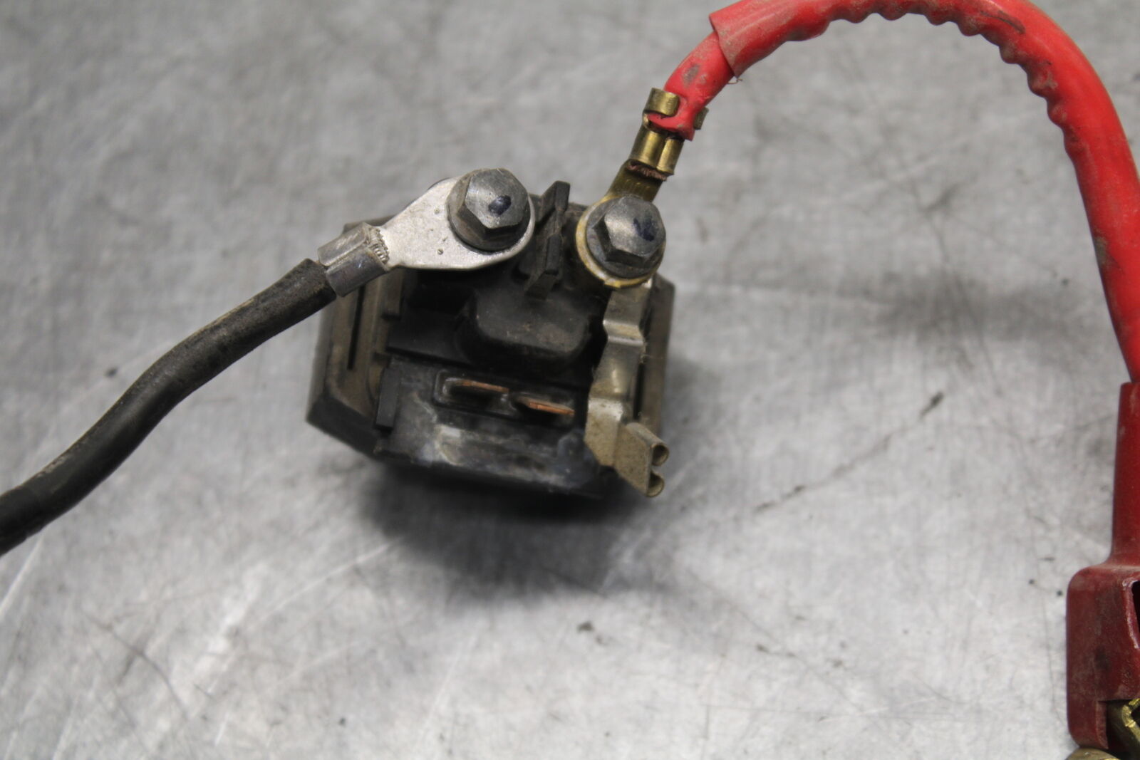 08-09 YAMAHA YZF R6S ENGINE STARTER RELAY STARTING MOTOR SWITCH  BB690