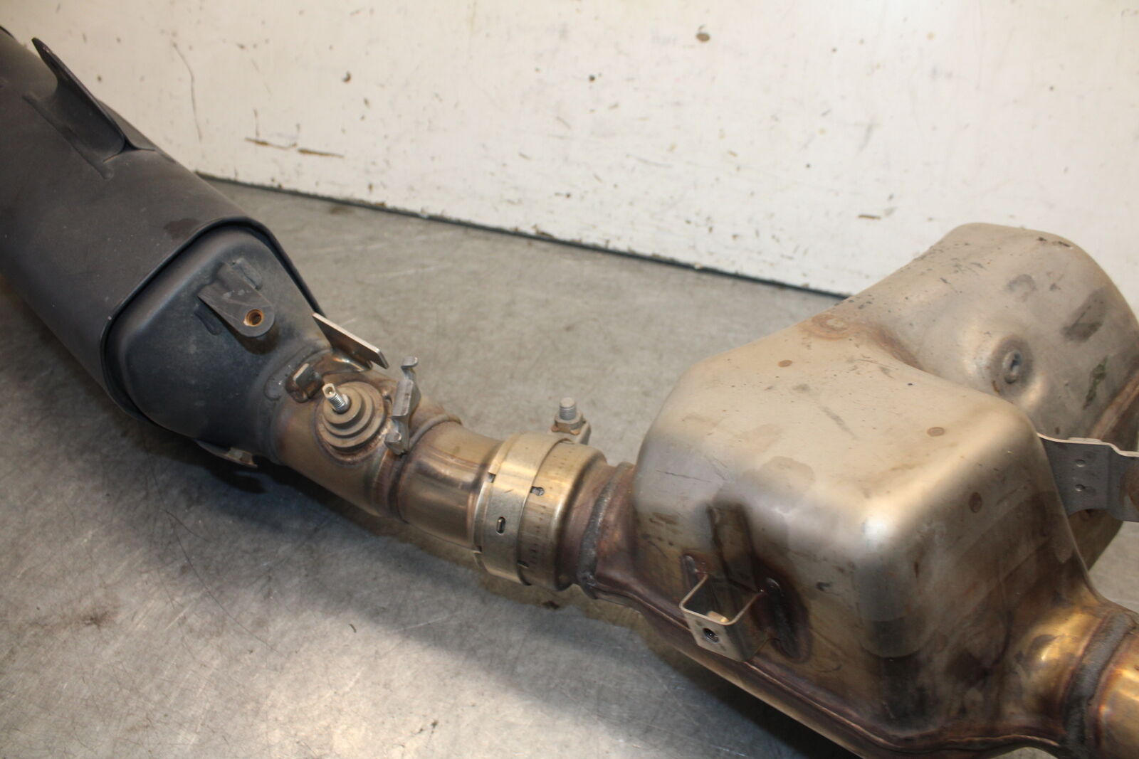 13-18 KAWASAKI NINJA ZX6R EXHAUST PIPE MUFFLER SLIP ON CAN SILENCER BB682