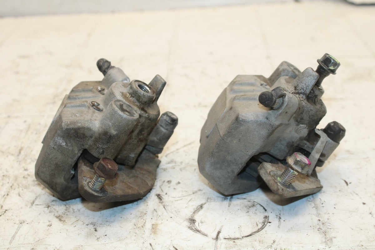 11-12 HONDA FOREMAN 500 LEFT RIGHT FRONT BRAKE CALIPER PAIR BB410