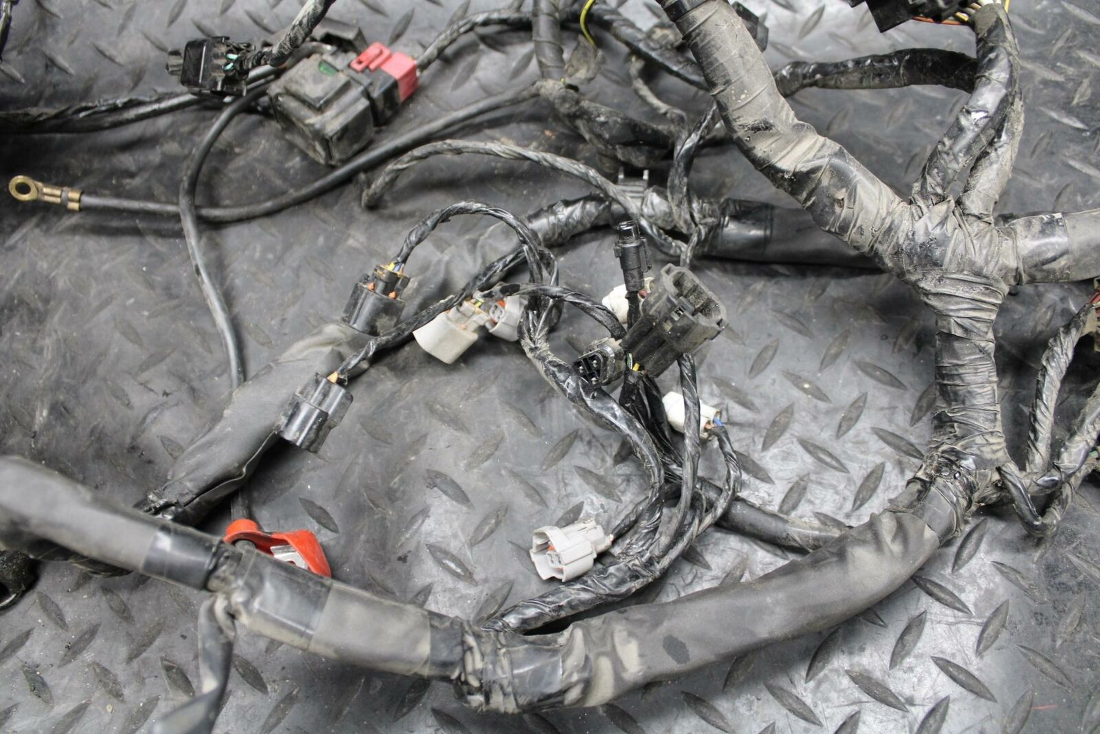 07-09 KAWASAKI VERSYS 650 MAIN ENGINE WIRING HARNESS MOTOR WIRE LOOM BB206