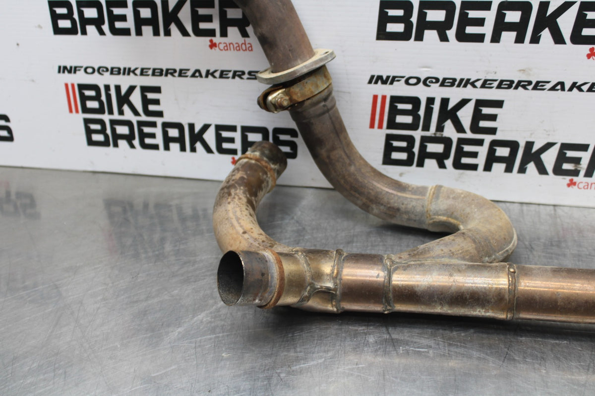 98-05 HONDA SUPER HAWK 1000 VTR1000F EXHAUST HEADER PIPES MANIFOLD BB821