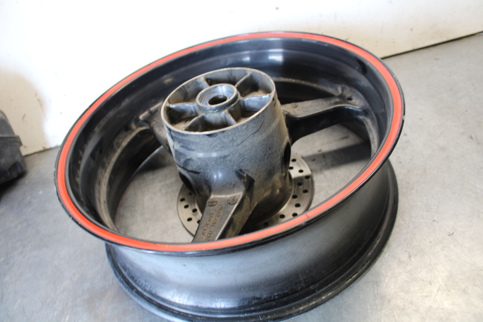 03-04 HONDA CBR600RR REAR WHEEL BACK RIM BB661