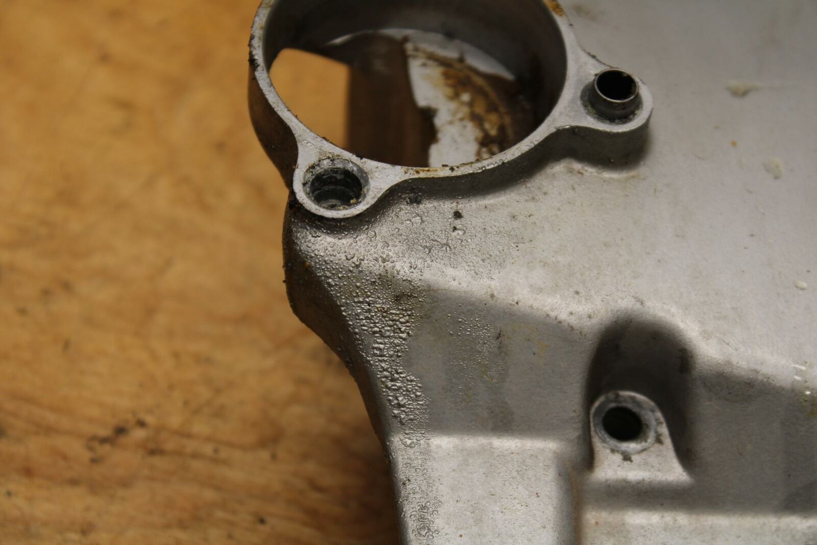 91-93 YAMAHA FZR1000 ENGINE SPROCKET COVER BB339
