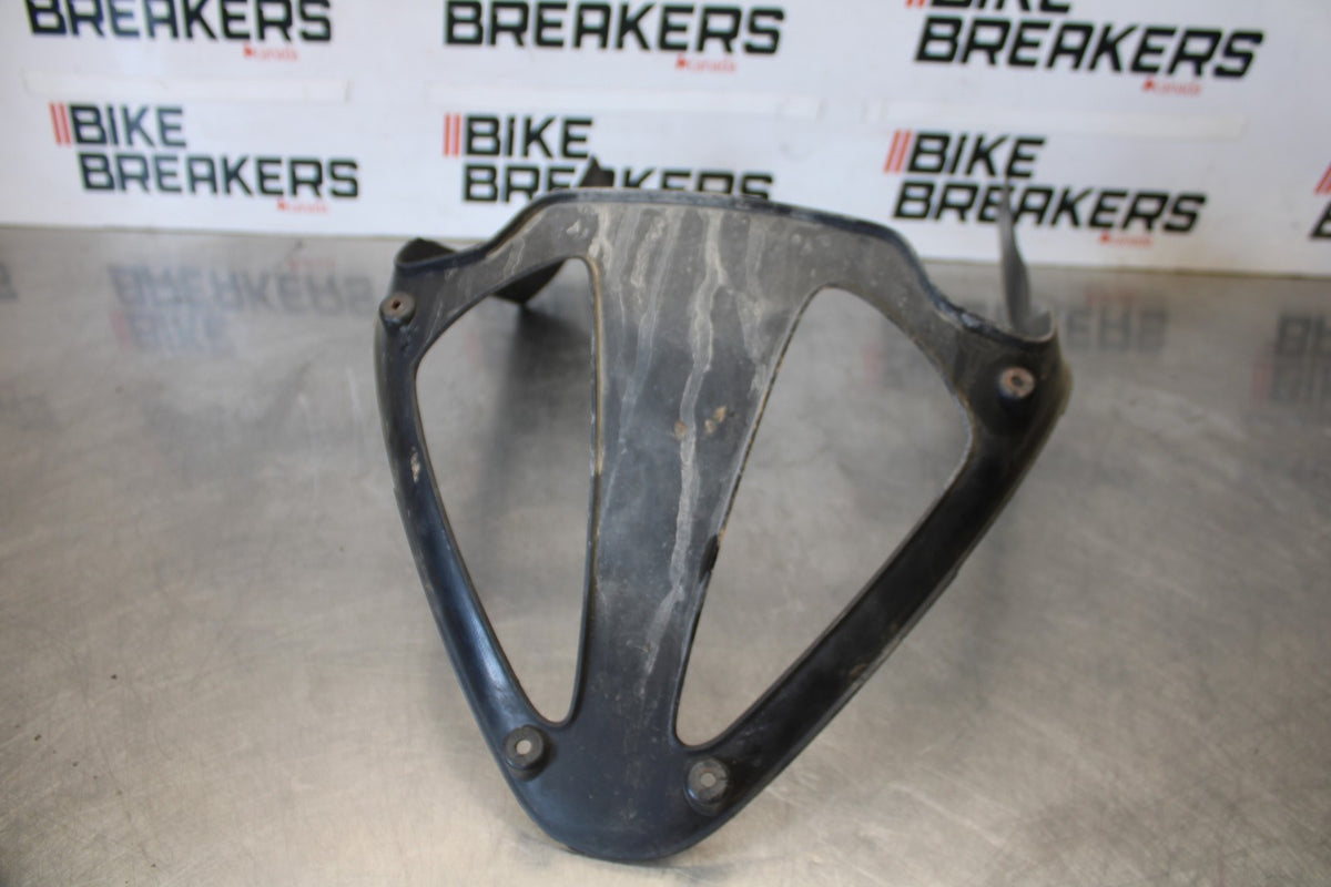 06-07 HONDA INTERCEPTOR 800 VFR800 FRONT INNER EXHAUST V FAIRING COWL BB917
