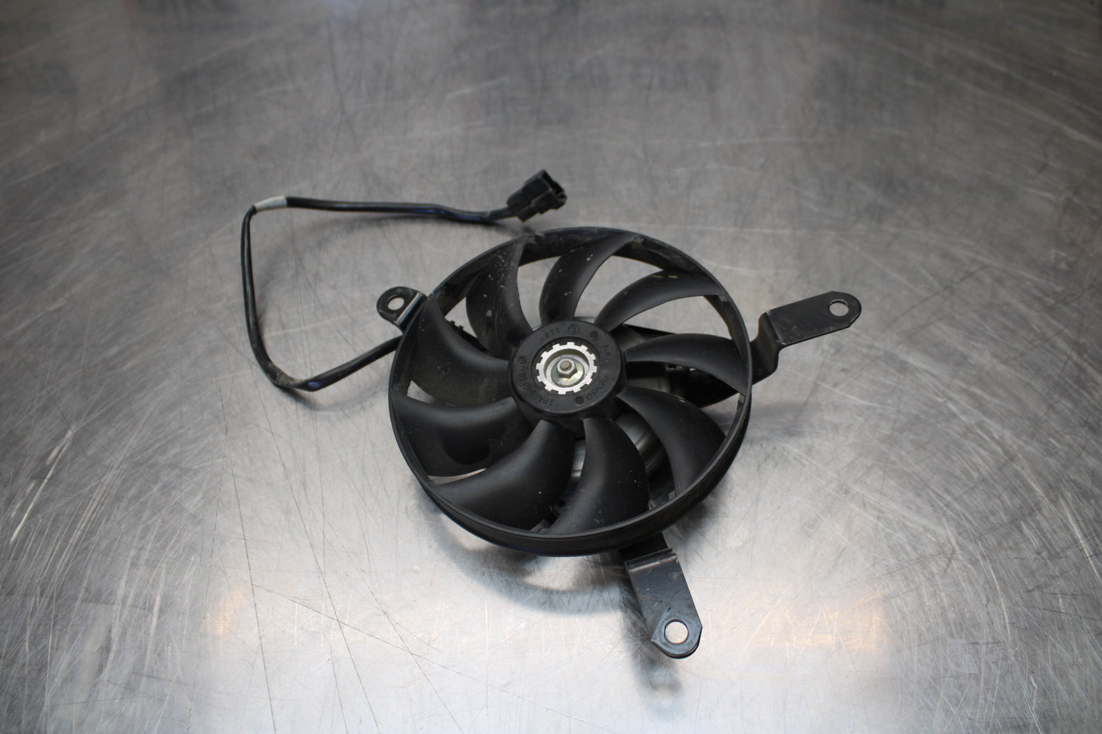 09-15 YAMAHA FZ6R ENGINE RADIATOR COOLING FAN BB161