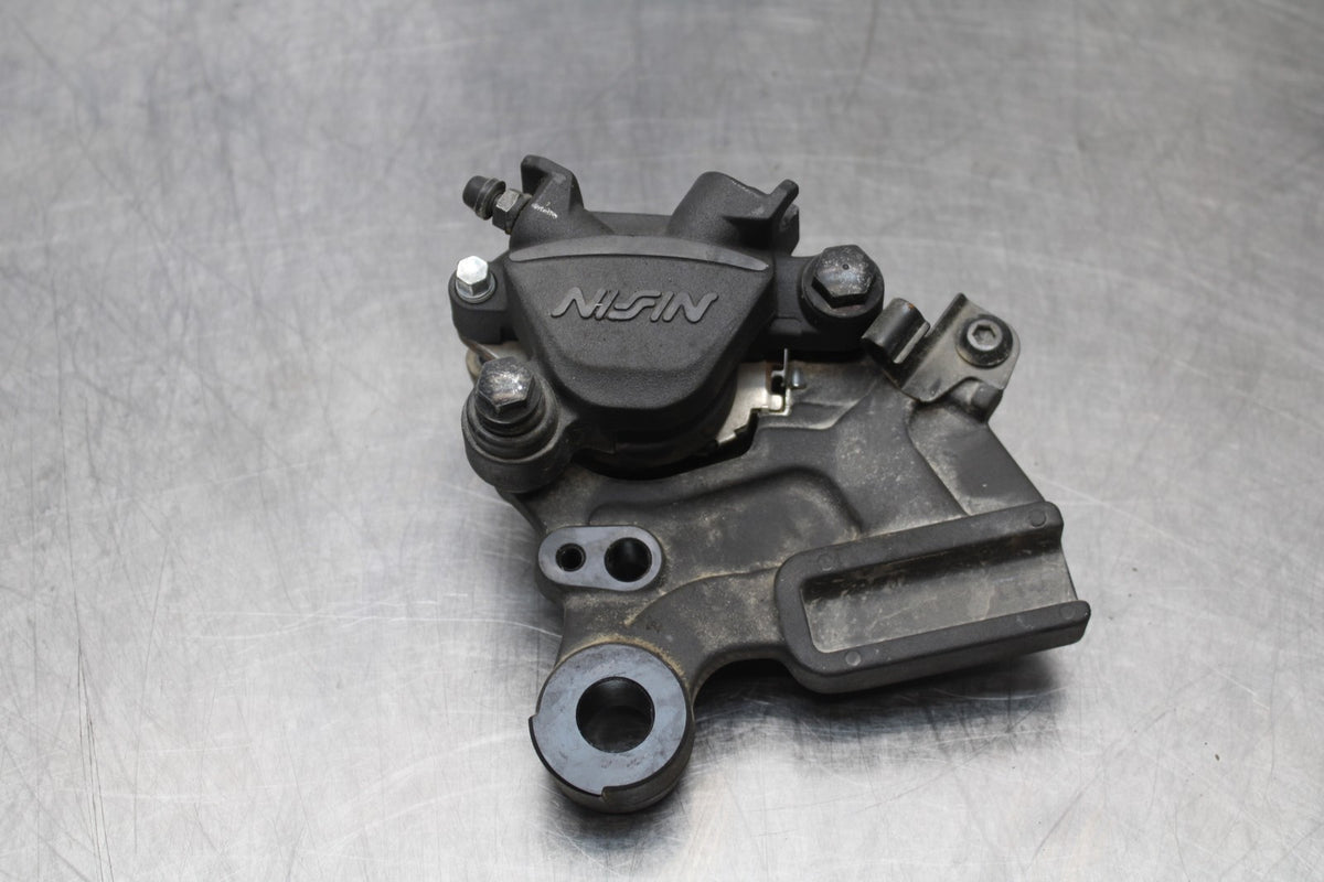 24-25 KAWASAKI NINJA ZX4R REAR BACK BRAKE CALIPER W MOUNT BRACKET BB174