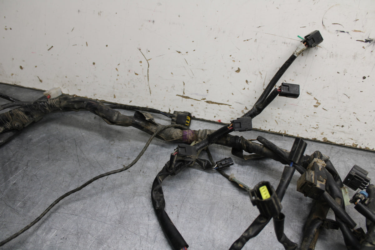 07-08 YAMAHA YZF R1 MAIN ENGINE WIRING HARNESS MOTOR WIRE LOOM BB724