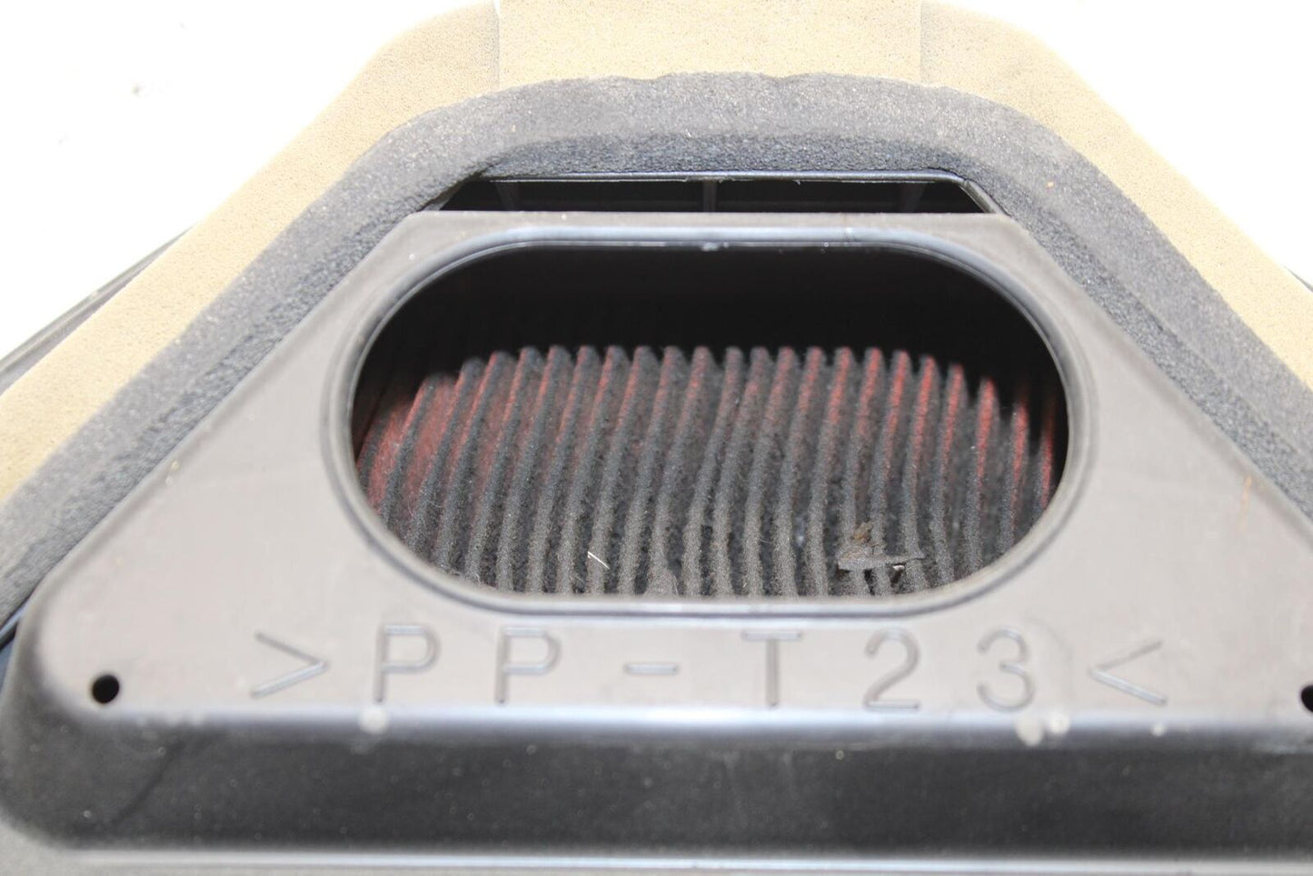 2006 Yamaha YZF R6 AIRBOX AIR INTAKE FILTER 2C0-14411-00-00 2C0-14421-00-00 BB56