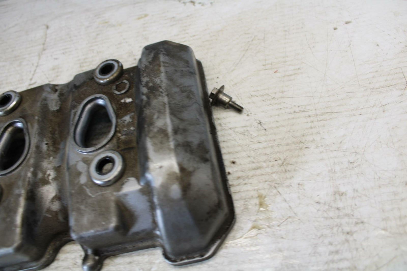 90-07 KAWASAKI ZZR 250 ENGINE TOP END CYLINDER HEAD COVER BB298