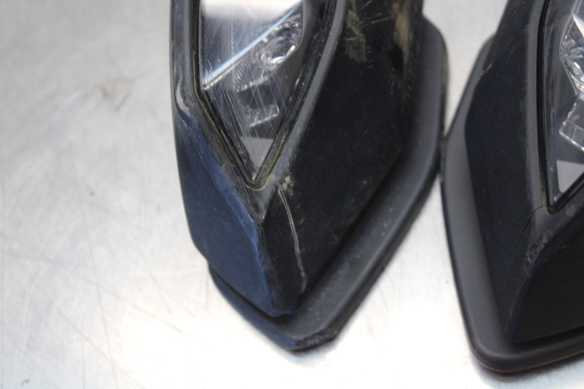 15-17 YAMAHA YZF R1 REAR VIEW MIRROR SET PAIR MIRRORS BB190