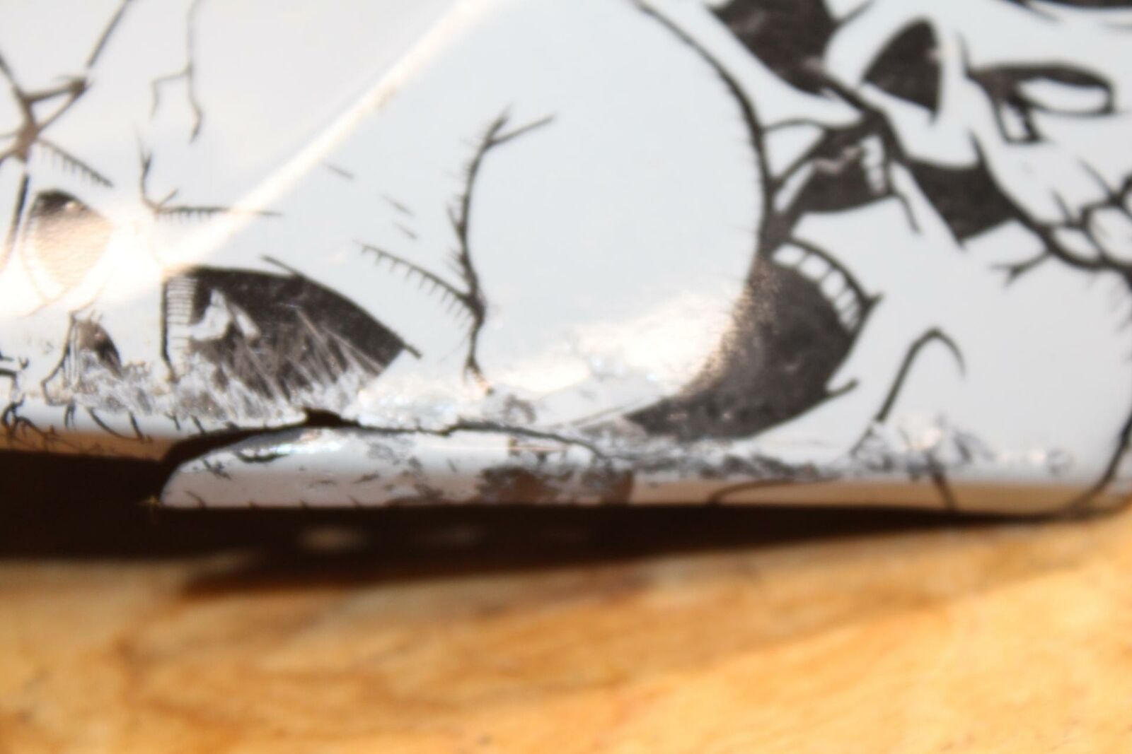 19-20 KAWASAKI NINJA ZX6R LEFT LOWER BOTTOM BELLY SIDE FAIRING COWL BB338