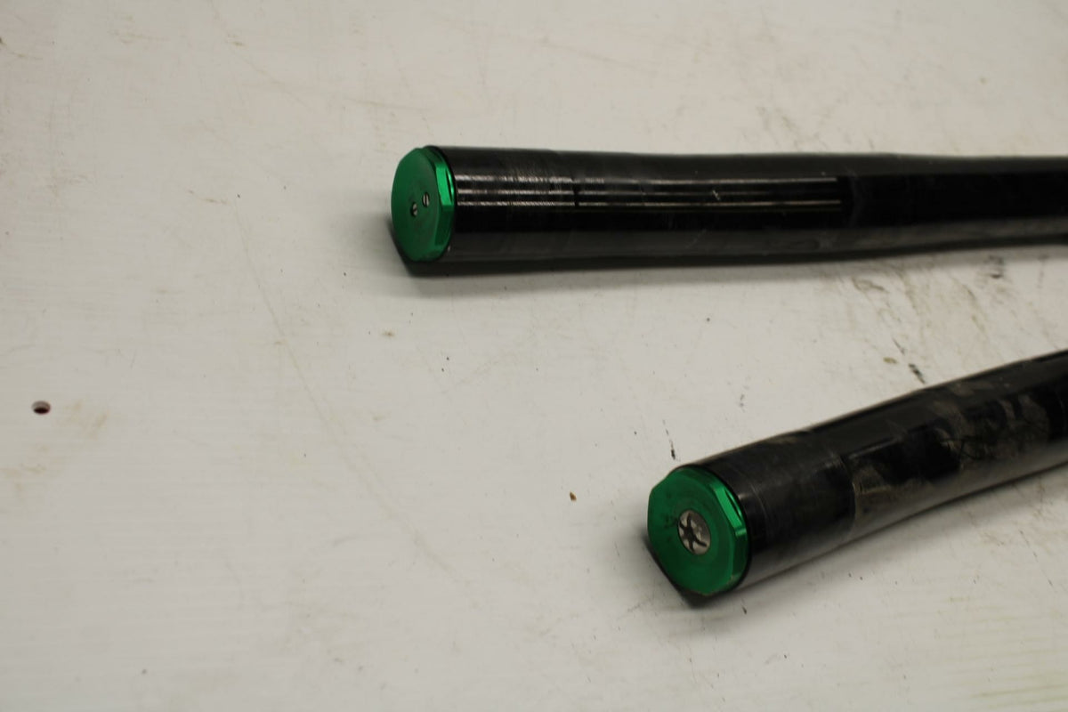 13-18 KAWASAKI NINJA ZX6R FRONT FORKS SHOCK SUSPENSION SET PAIR FOR PARTS  BB353