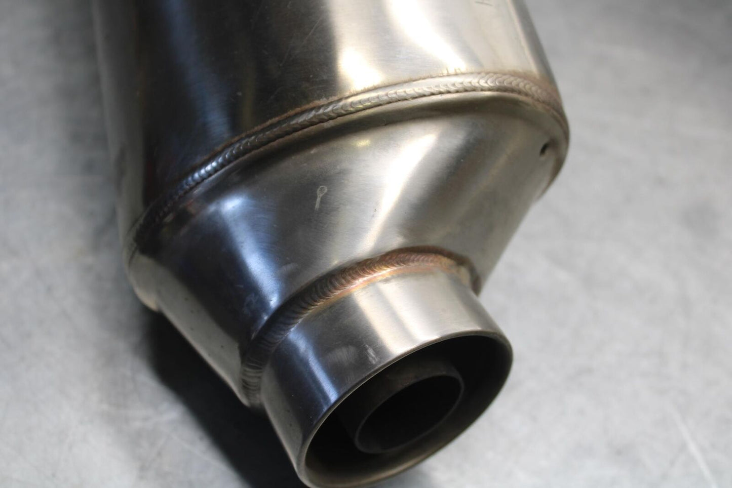 2008 Honda CBF1000 EXHAUST PIPE MUFFLER SLIP ON CAN SILENCER BB641
