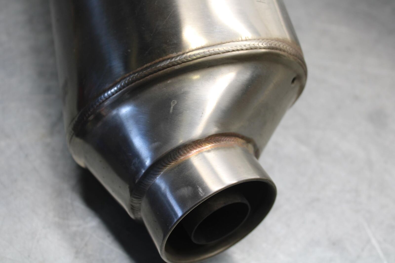 2008 Honda CBF1000 EXHAUST PIPE MUFFLER SLIP ON CAN SILENCER BB641