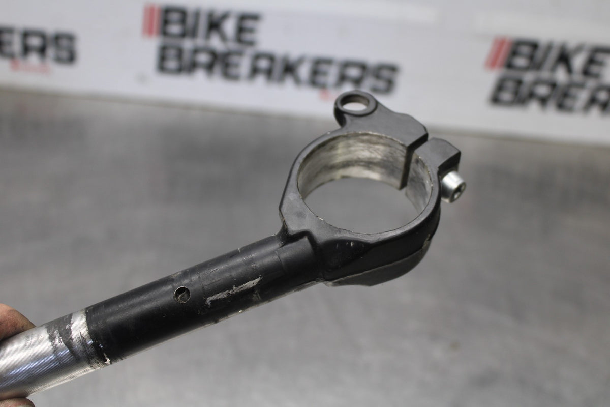 08 KAWASAKI ZX6R RIGHT CLIP ON HANDLEBAR BB896
