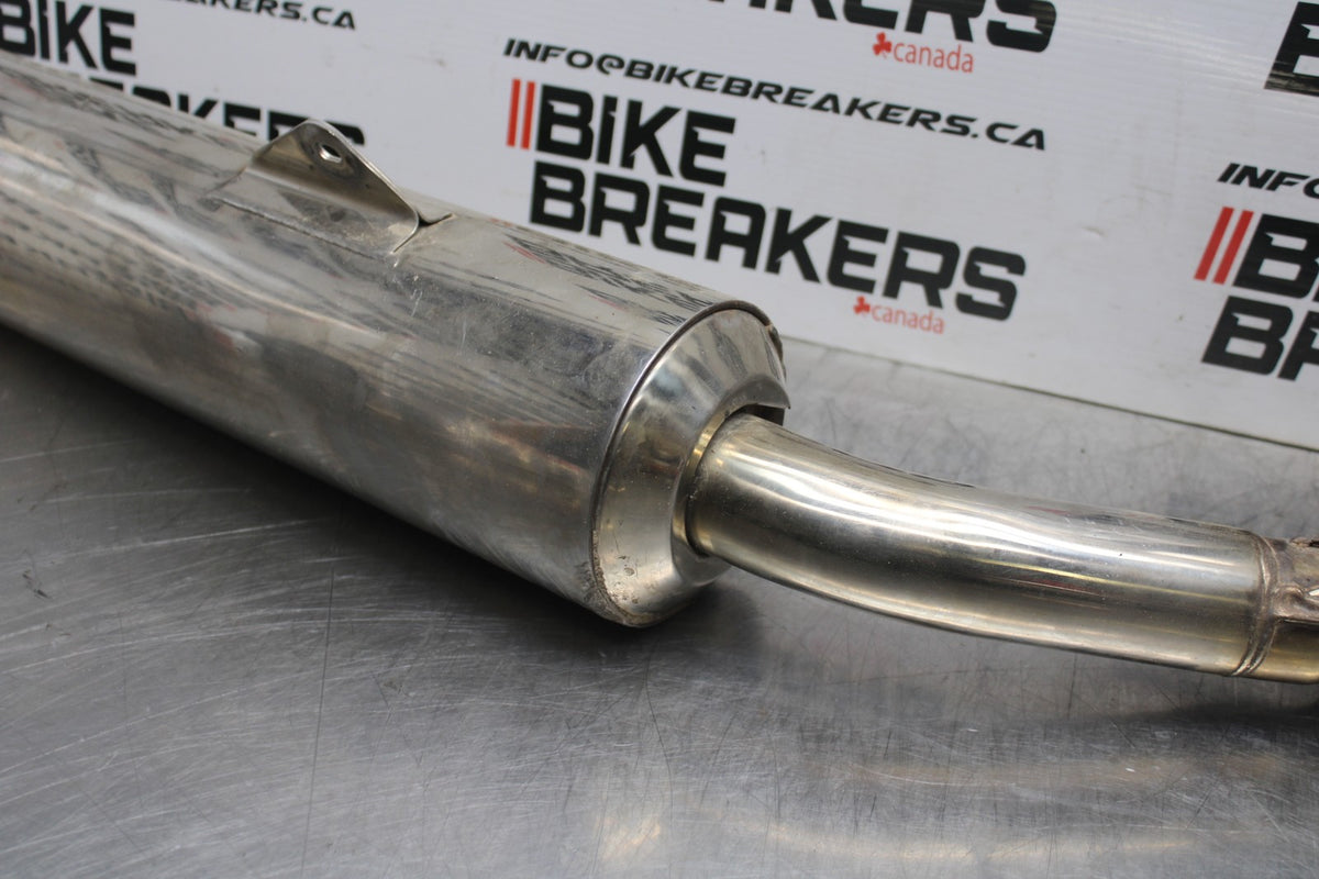 06 SUZUKI SV650S FULL EXHAUST SYSTEM HEADERS PIPE MUFFLER BB783
