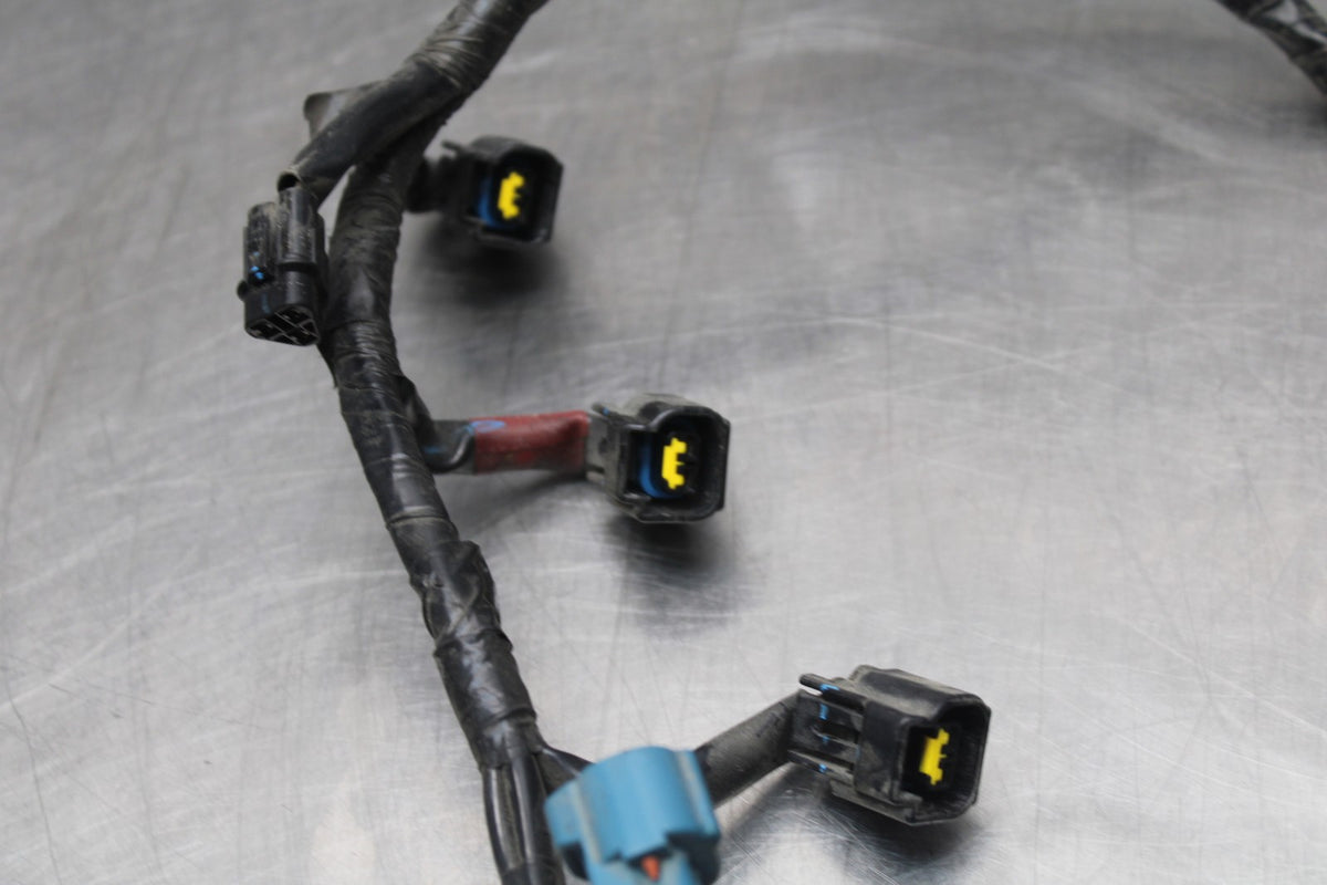 08-16 YAMAHA YZF R6 IGNITION COIL WIRING HARNESS WIRE LOOM BB856