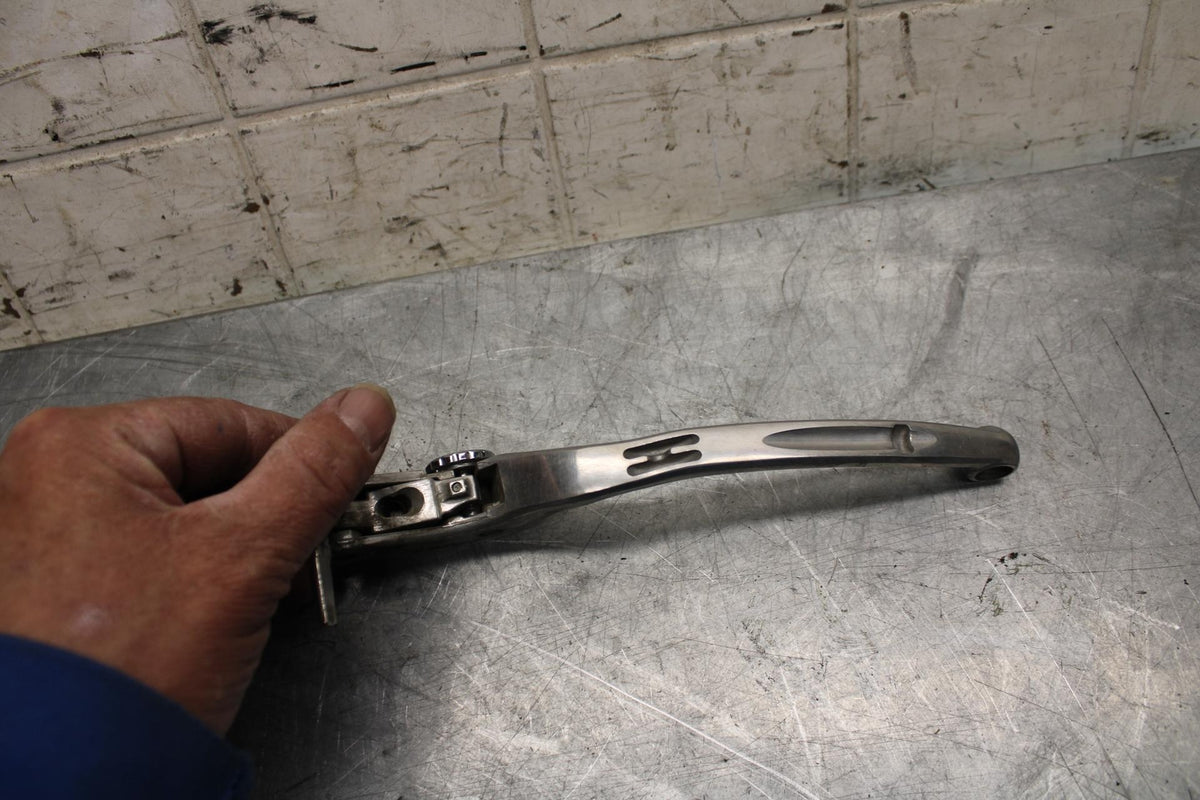 2008 Suzuki GSXR1000 RIGHT CLIPON HANDLEBAR BRAKE LEVER BENT 57300-29G00 BB519
