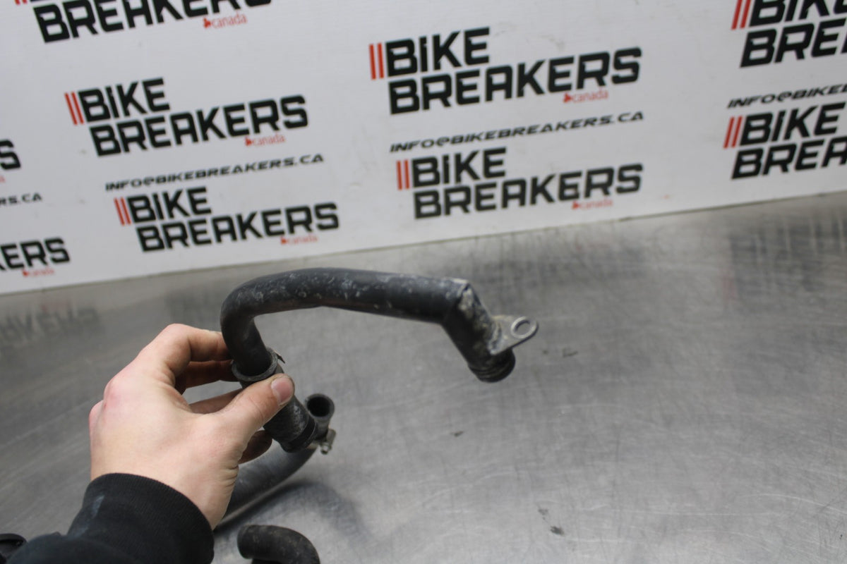 08-12 KAWASAKI NINJA 250R EX250J RADIATOR HOSES COOLANT WATER PIPES HOSE BB784