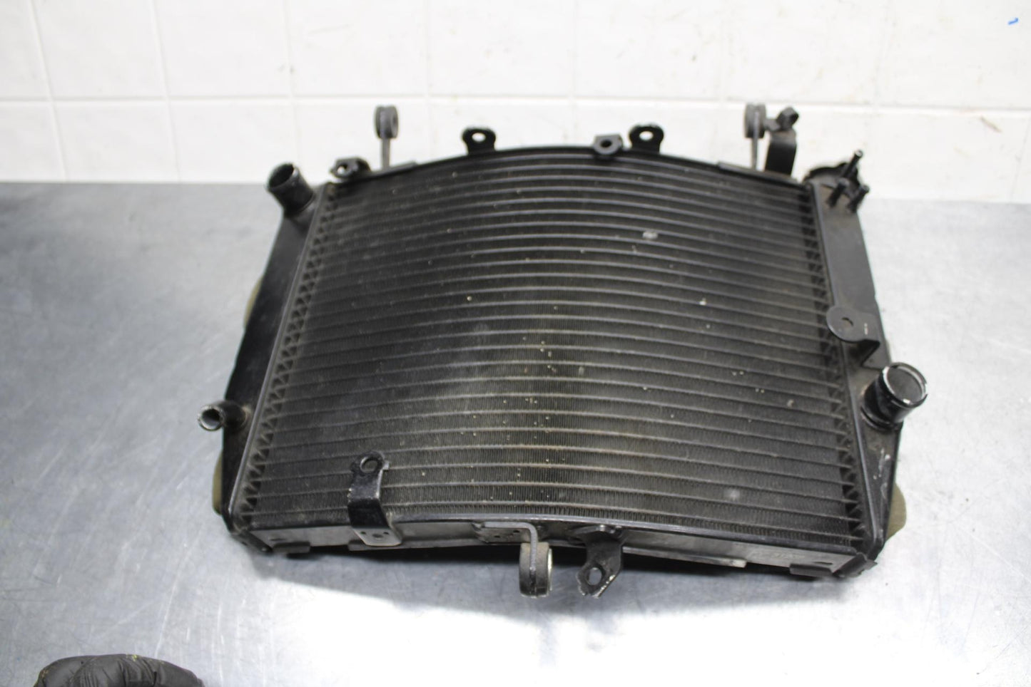 2007 Yamaha YZF R6S ENGINE RADIATOR MOTOR COOLER COOLING  BB594