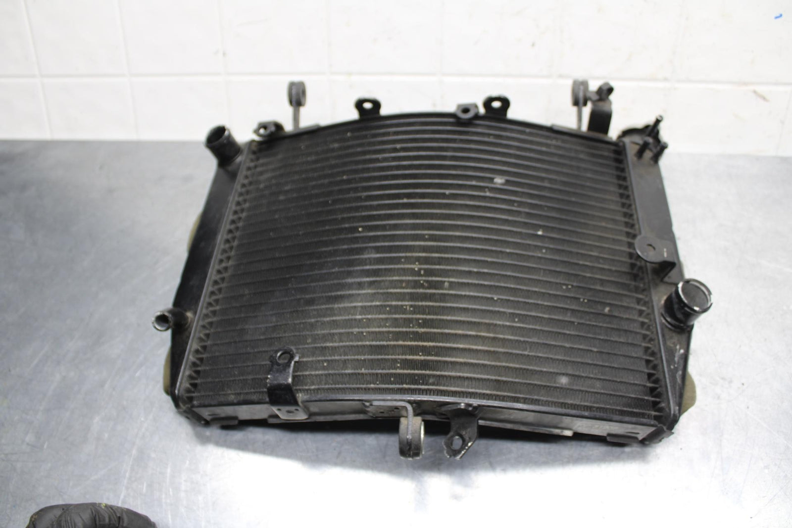 2007 Yamaha YZF R6S ENGINE RADIATOR MOTOR COOLER COOLING  BB594