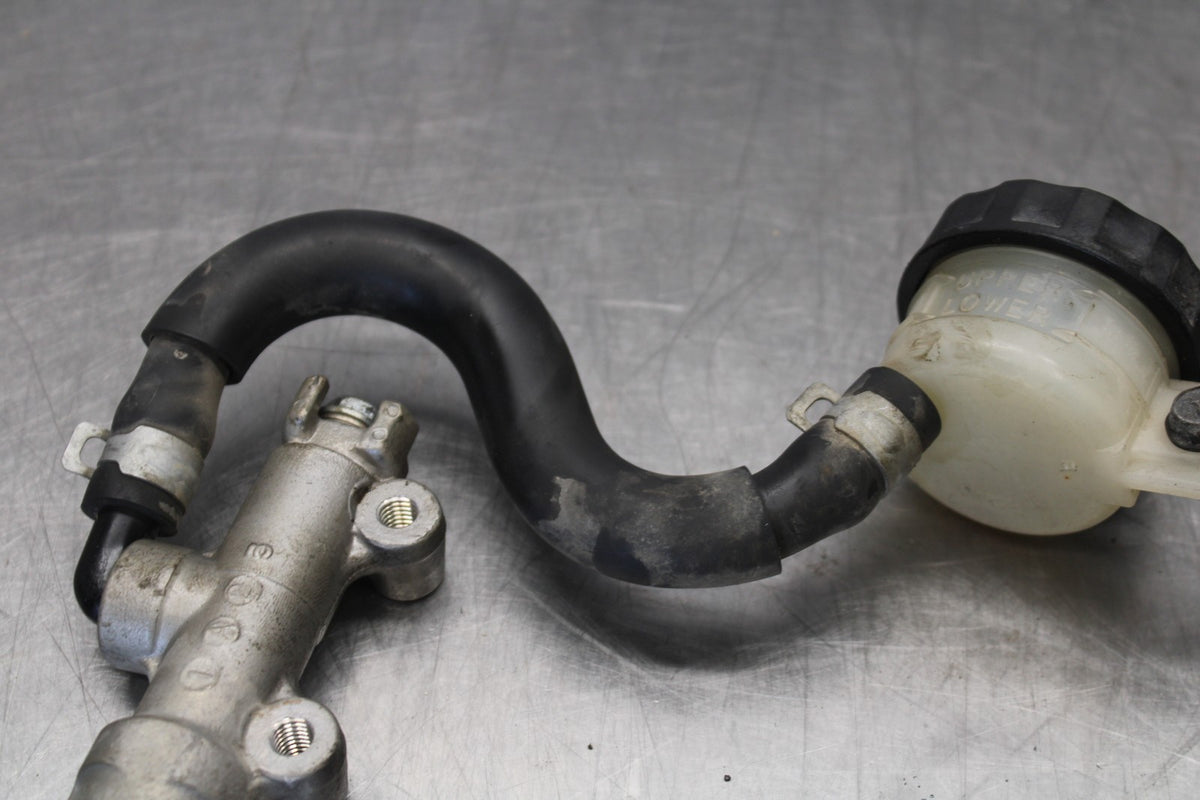 00-05 KAWASAKI NINJA ZX12R REAR BACK BRAKE MASTER CYLINDER W RESERVOIR BB892