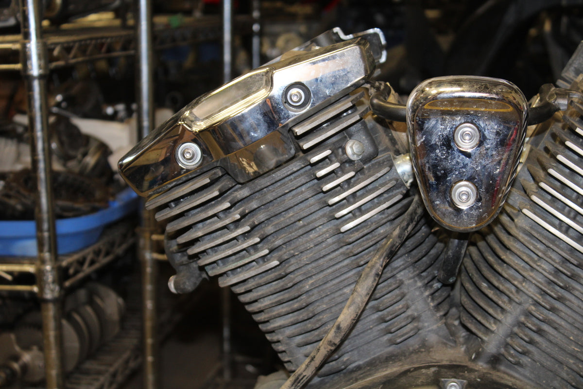 14-15 YAMAHA V STAR 1300 XVS1300CT TOURER ENGINE MOTOR BB722