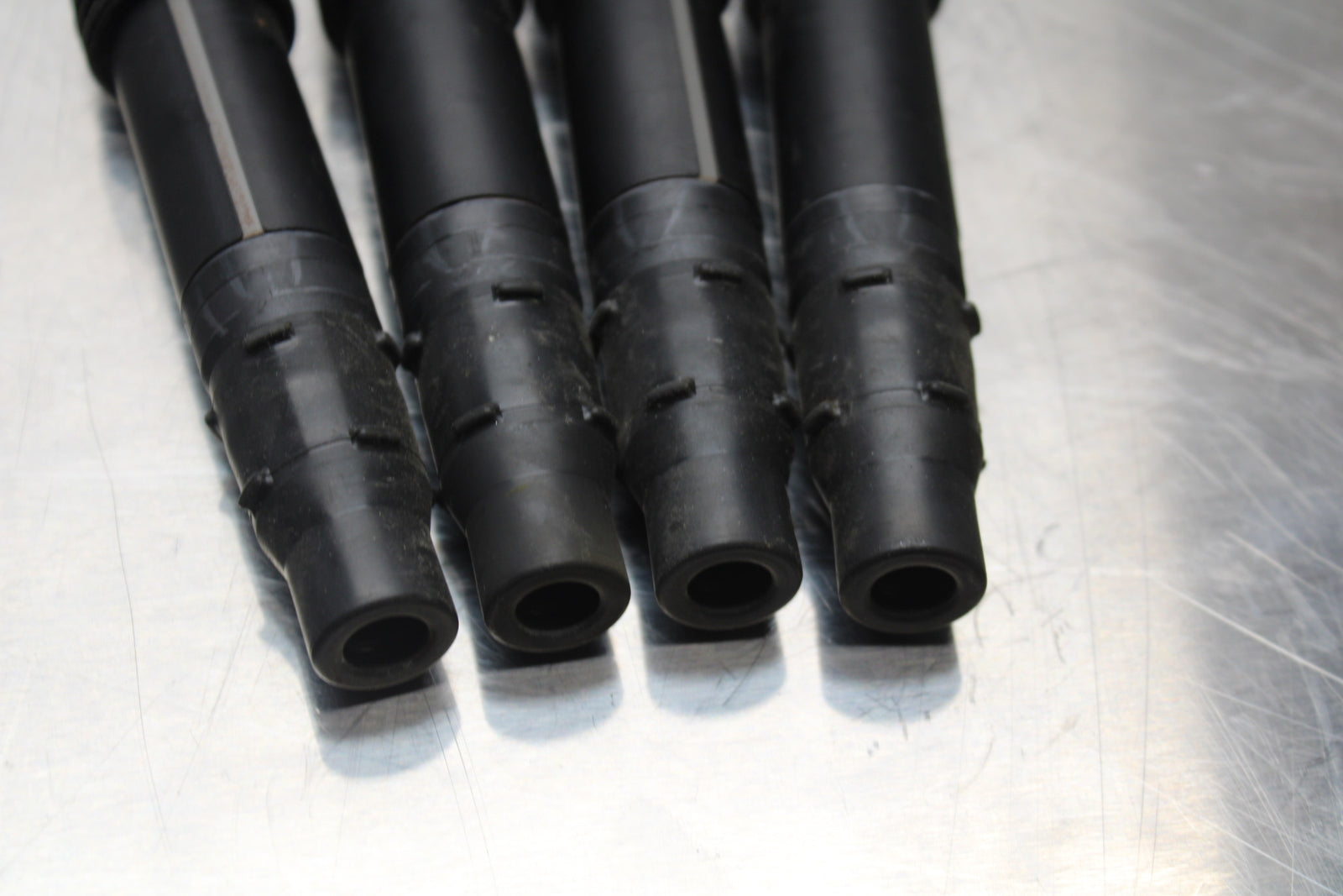 13-17 KAWASAKI NINJA ZX6R ZX636 ABS IGNITION COILS COIL SPARK PLUG CAPS BB143