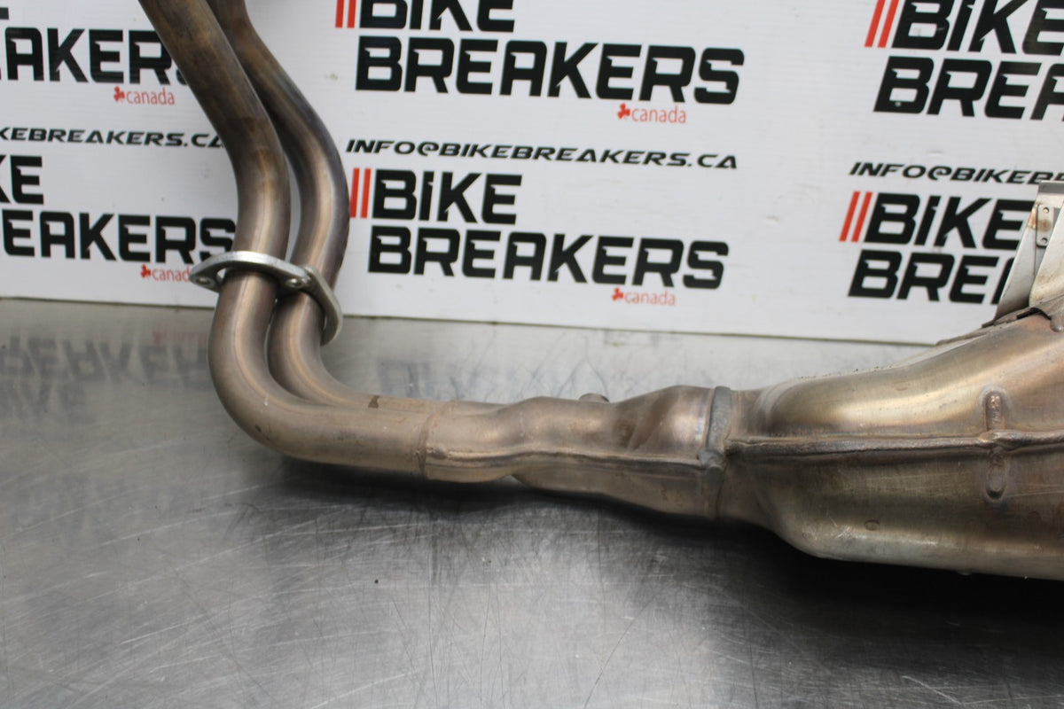 14-17 YAMAHA FZ07 FULL EXHAUST SYSTEM HEADERS PIPE MUFFLER BB843