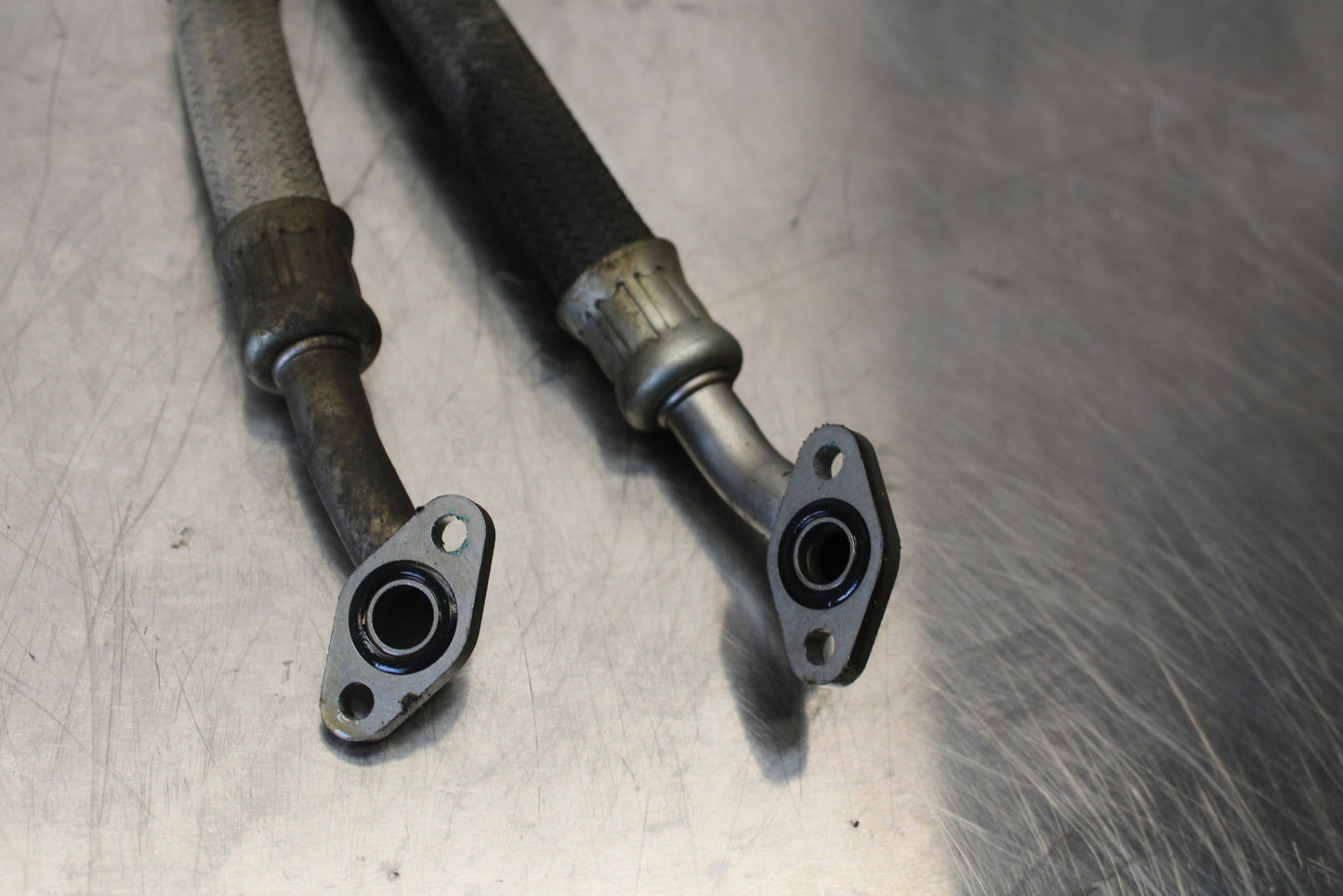 11 SUZUKI GSXR1000 ENGINE MOTOR OIL COOLER HOSES BB142