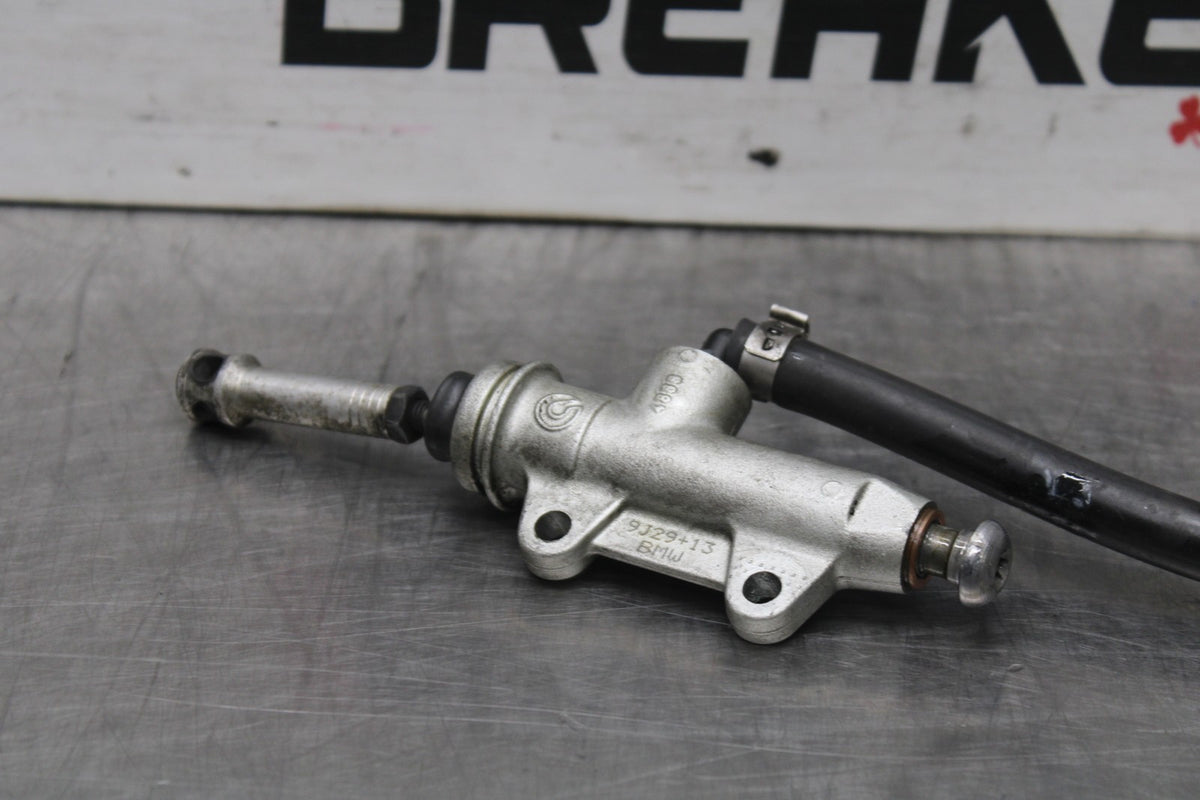 10-11 BMW S1000RR REAR BACK BRAKE MASTER CYLINDER W RESERVOIR BB941