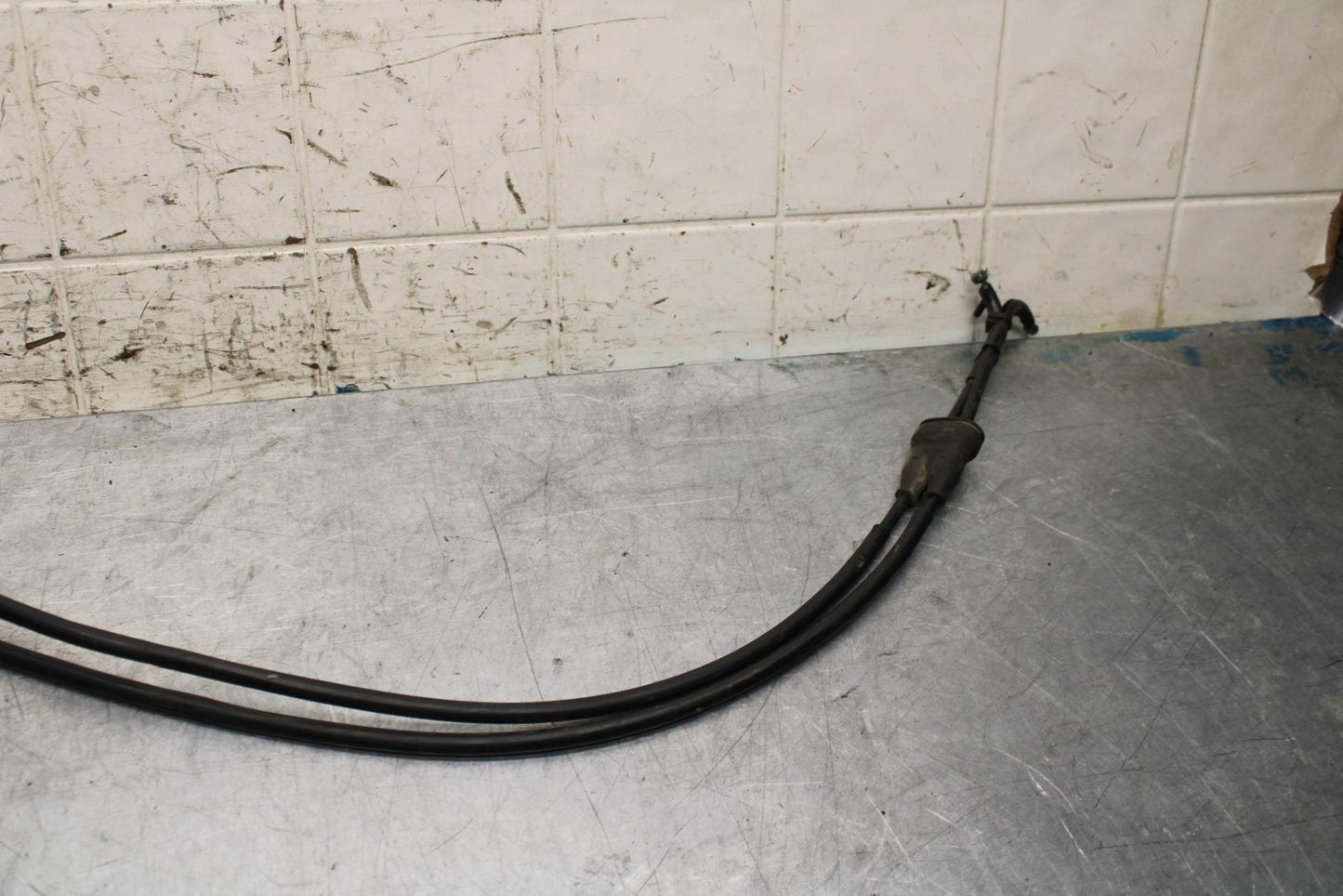 2000 Kawasaki Ninja ZX12R ZX1200A THROTTLE CABLES LINES 54012-1604 BB565