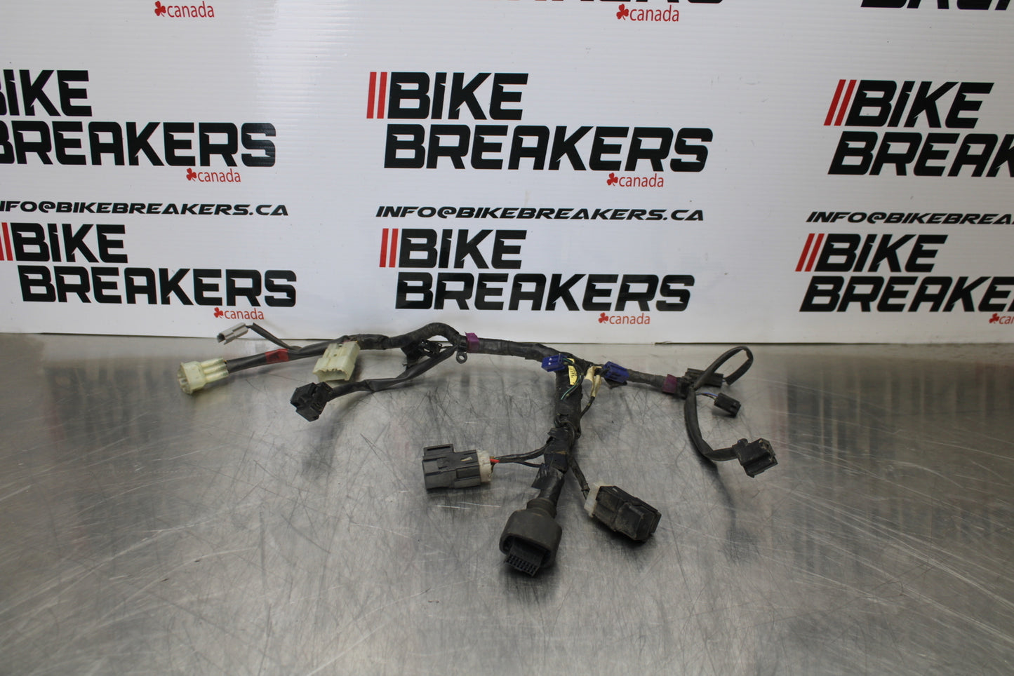 07-08 YAMAHA YZF R1 HEADLIGHT SPEEDO GAUGES WIRING HARNESS WIRE LOOM BB160