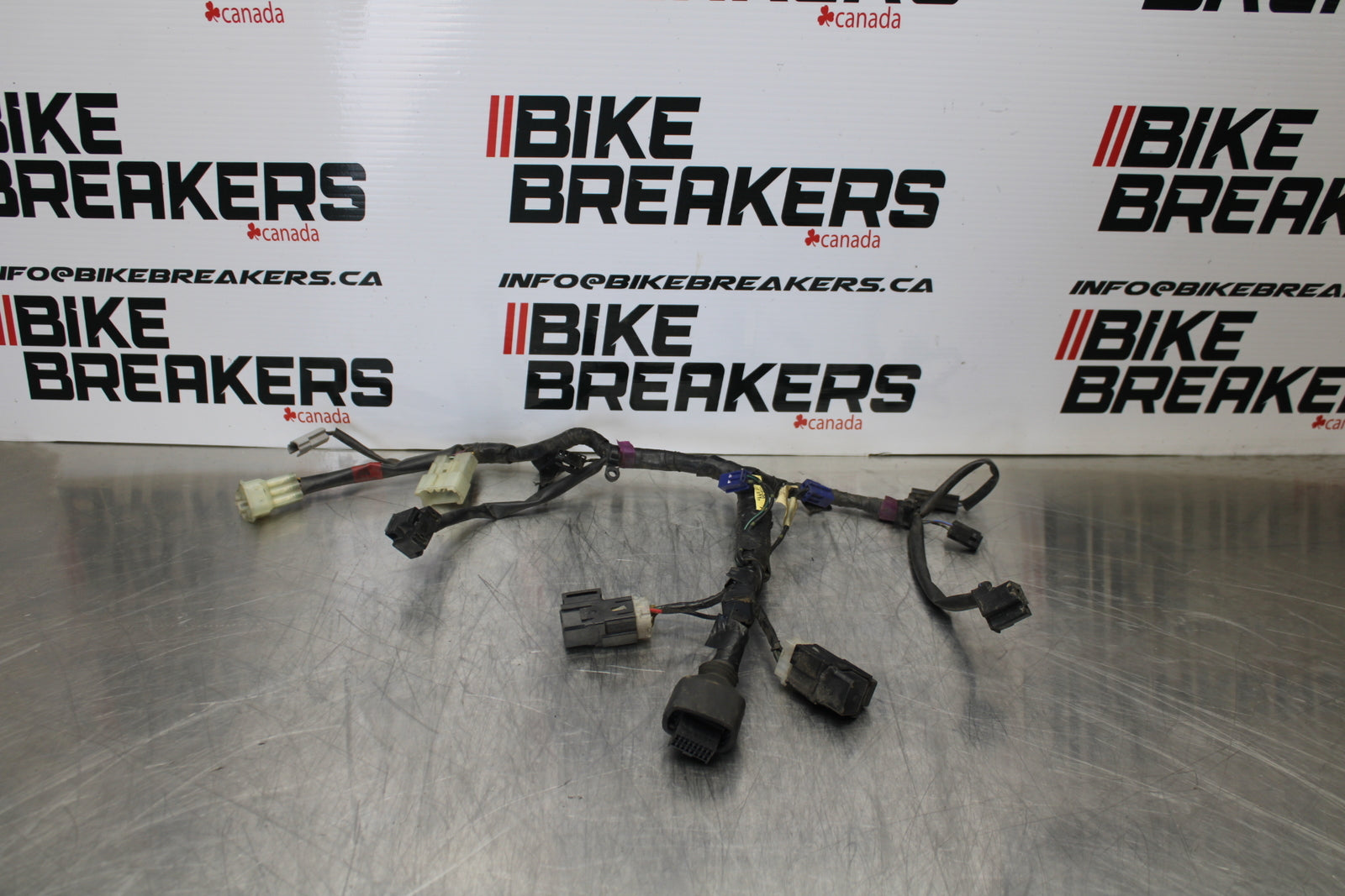 07-08 YAMAHA YZF R1 HEADLIGHT SPEEDO GAUGES WIRING HARNESS WIRE LOOM BB160
