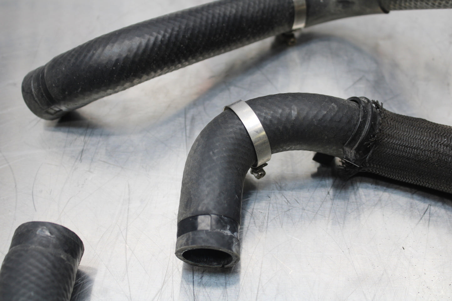 13-17 KAWASAKI NINJA ZX6R ZX636 ABS RADIATOR HOSES COOLANT WATER PIPES BB143