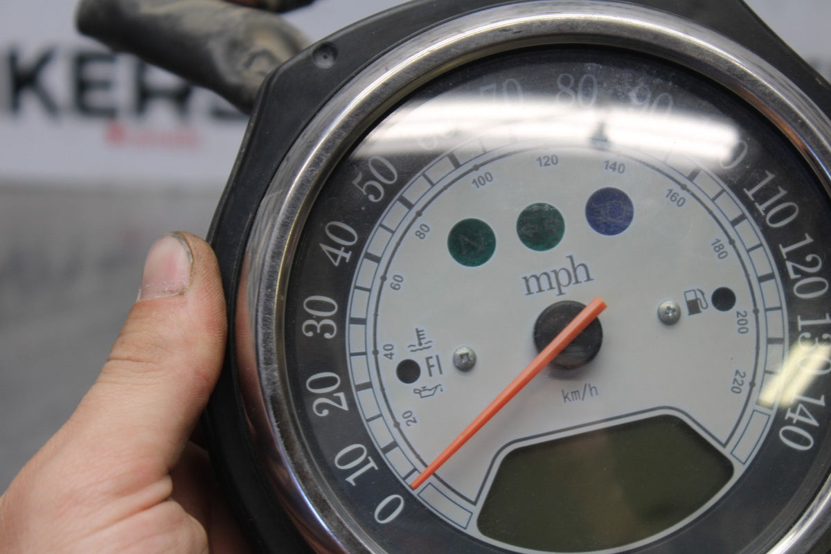 08 KAWASAKI VULCAN 1600 VN1600D NOMAD GAUGES METER SPEEDO TACH BB904