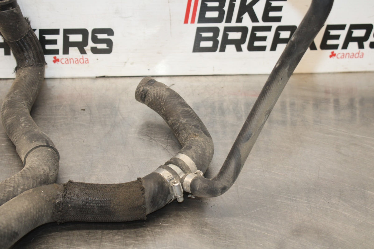 07-08 KAWASAKI NINJA ZX6R RADIATOR HOSES ENGINE COOLANT WATER HOSE SET BB937