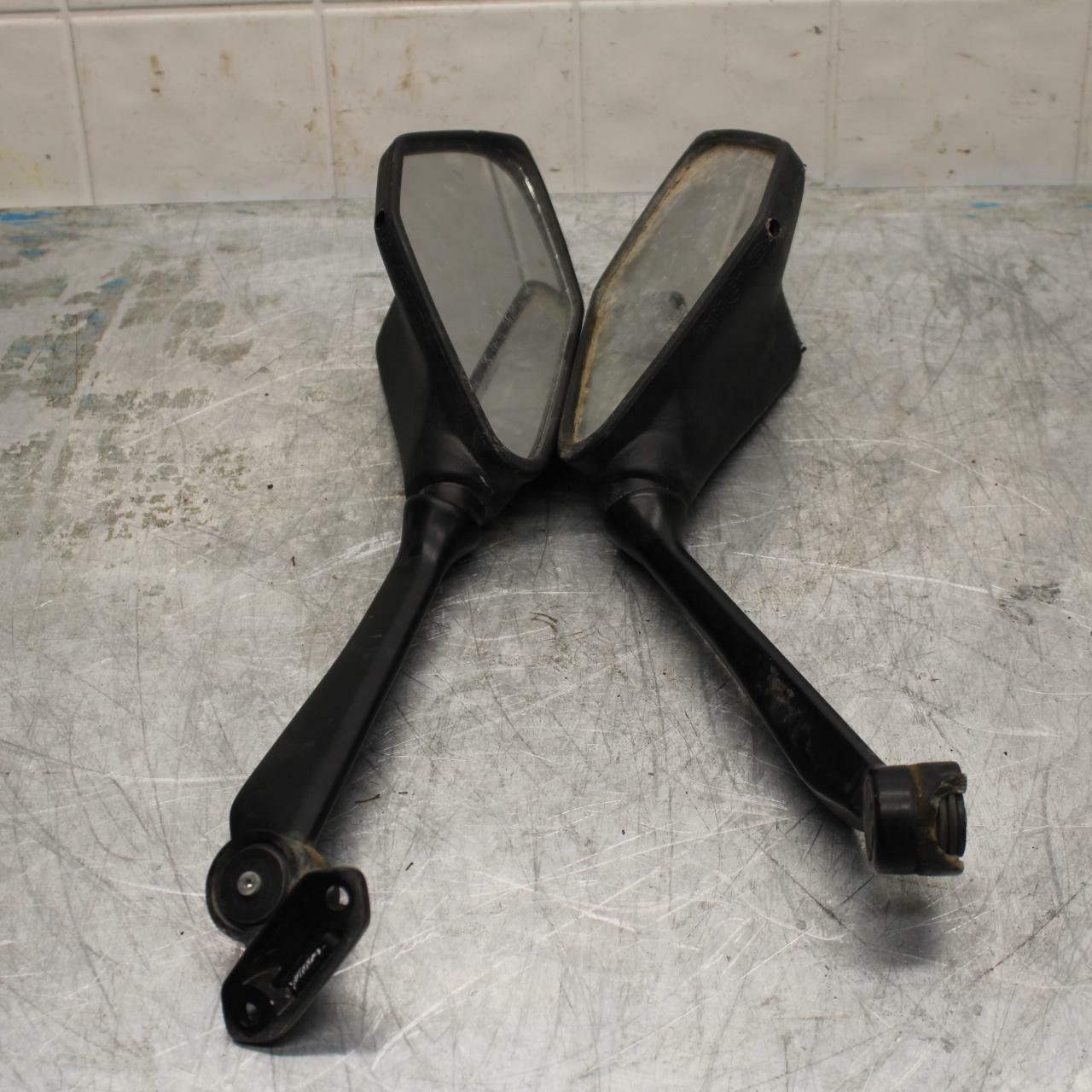 18-22 KAWASAKI NINJA 400 EX400 ABS REAR VIEW MIRROR SET PAIR MIRRORS BB416