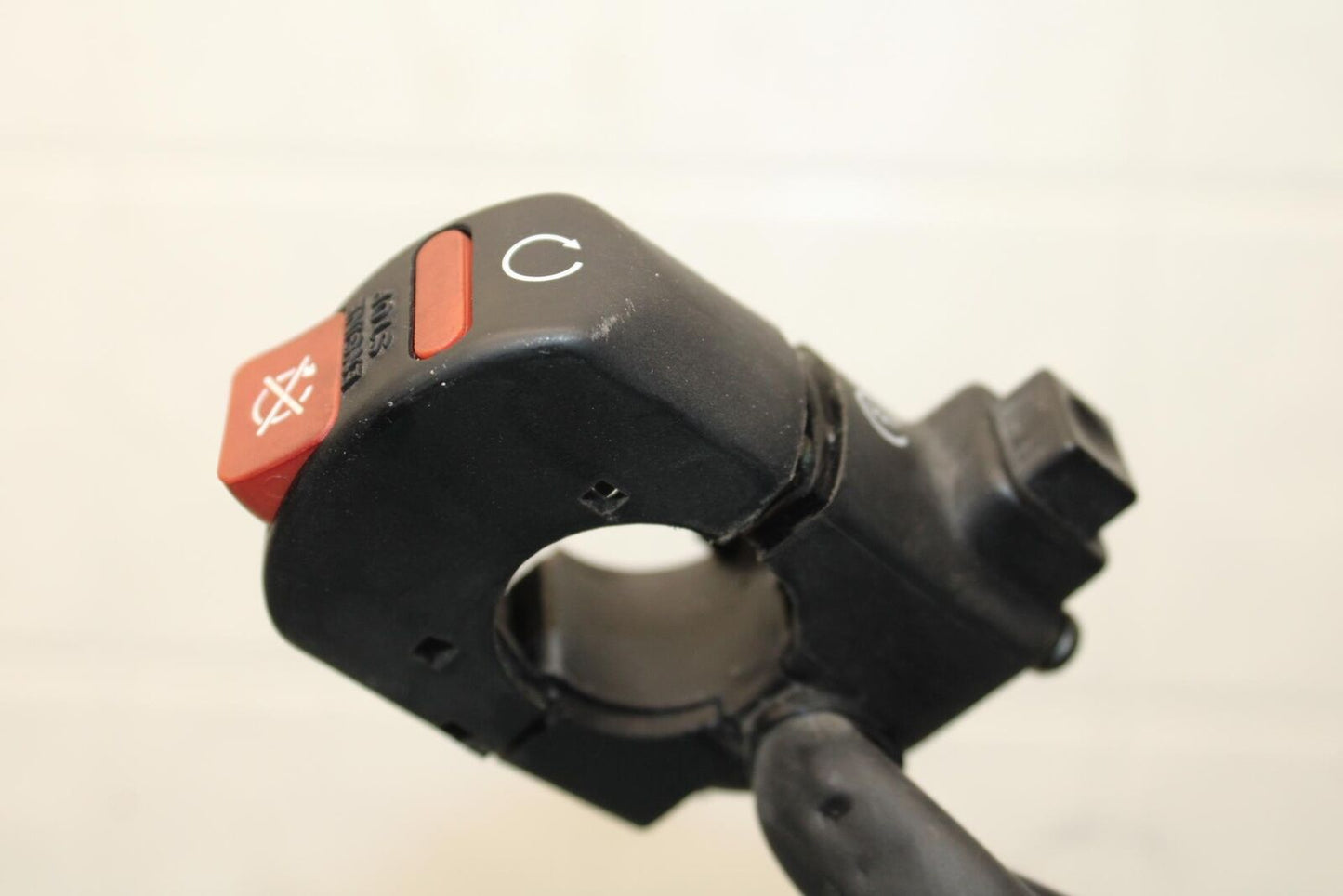 2000 Honda Super Hawk VTR1000F RIGHT CLIP ON HANDLE KILL OFF START SWITCH BB577