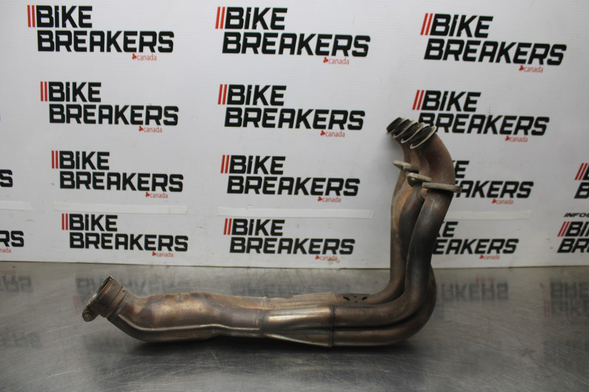 05-06 KAWASAKI NINJA ZX6R EXHAUST HEADER PIPES MANIFOLD BB877