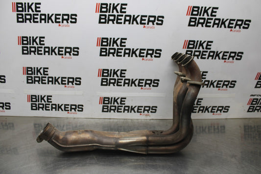 05-06 KAWASAKI NINJA ZX6R EXHAUST HEADER PIPES MANIFOLD BB877