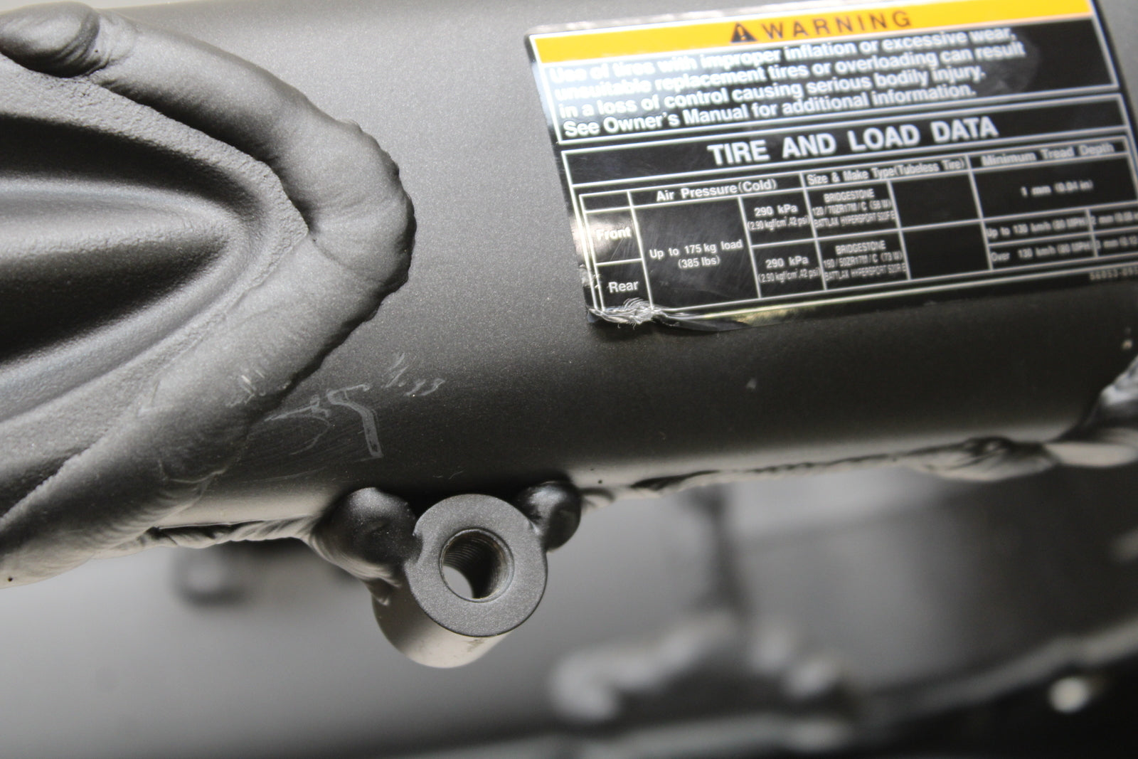 23-24 KAWASAKI NINJA ZX14R REAR SWINGARM BACK SUSPENSION SWING ARM BB141