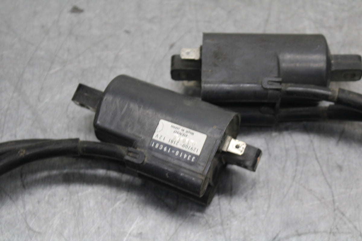 04-05 SUZUKI KATANA 750 GSX750F IGNITION COILS COIL SPARK PLUG CAPS BB110