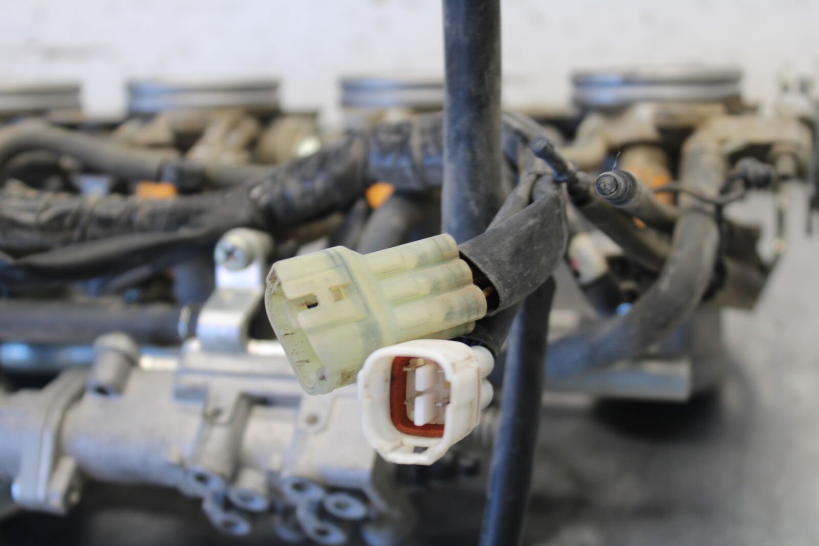 07-09 YAMAHA FZ6 MAIN FUEL INJECTORS / THROTTLE BODIES BB713