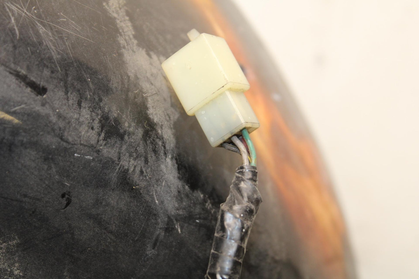 03-08 KAWASAKI VULCAN 1600 REAR BACK WHEEL FENDER MUD GUARD BB616