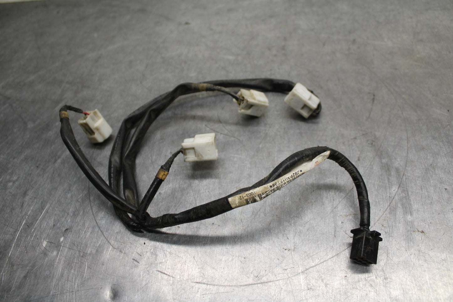 03-04 HONDA CBR600RR IGNITION COIL WIRING HARNESS WIRE LOOM BB127
