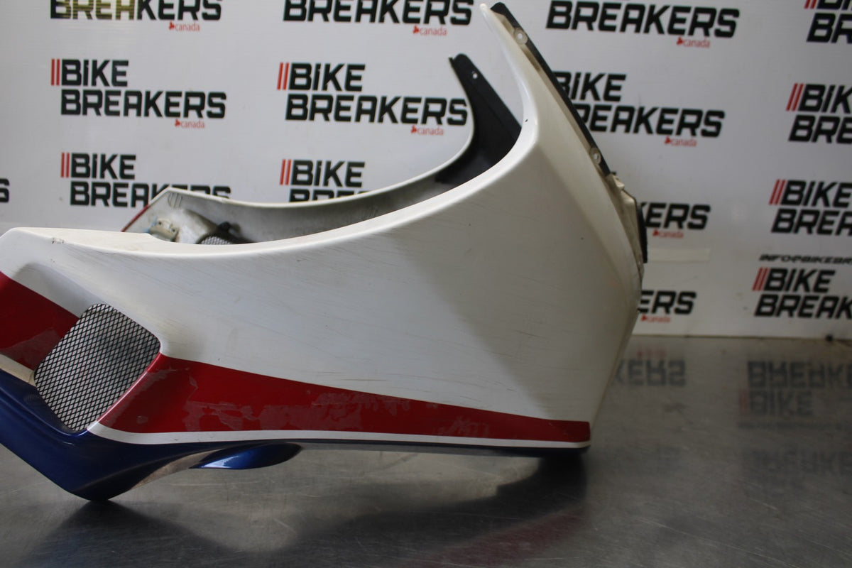 84 HONDA INTERCEPTOR 1000 VF1000F FRONT UPPER NOSE FAIRING COWL SHROUD BB878
