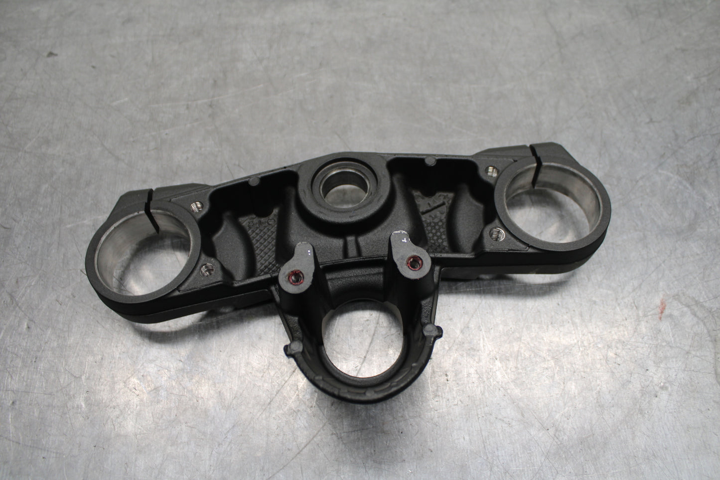 12-25 KAWASAKI NINJA ZX14R FORKS UPPER TRIPLE TREE CLAMP BB757