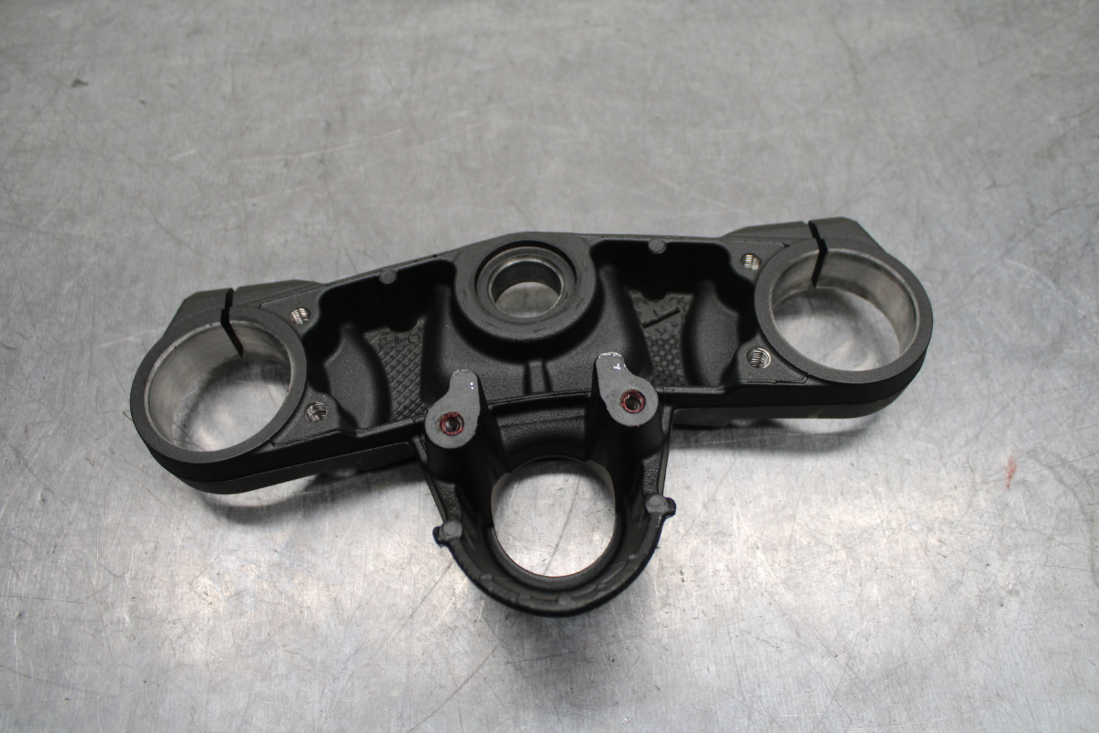 12-25 KAWASAKI NINJA ZX14R FORKS UPPER TRIPLE TREE CLAMP BB757