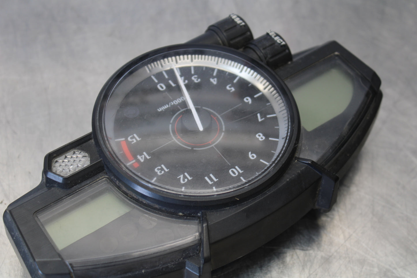 07-08 YAMAHA YZF R1 SPEEDO TACH GAUGES CLUSTER SPEEDOMETER TACHOMETER BB160